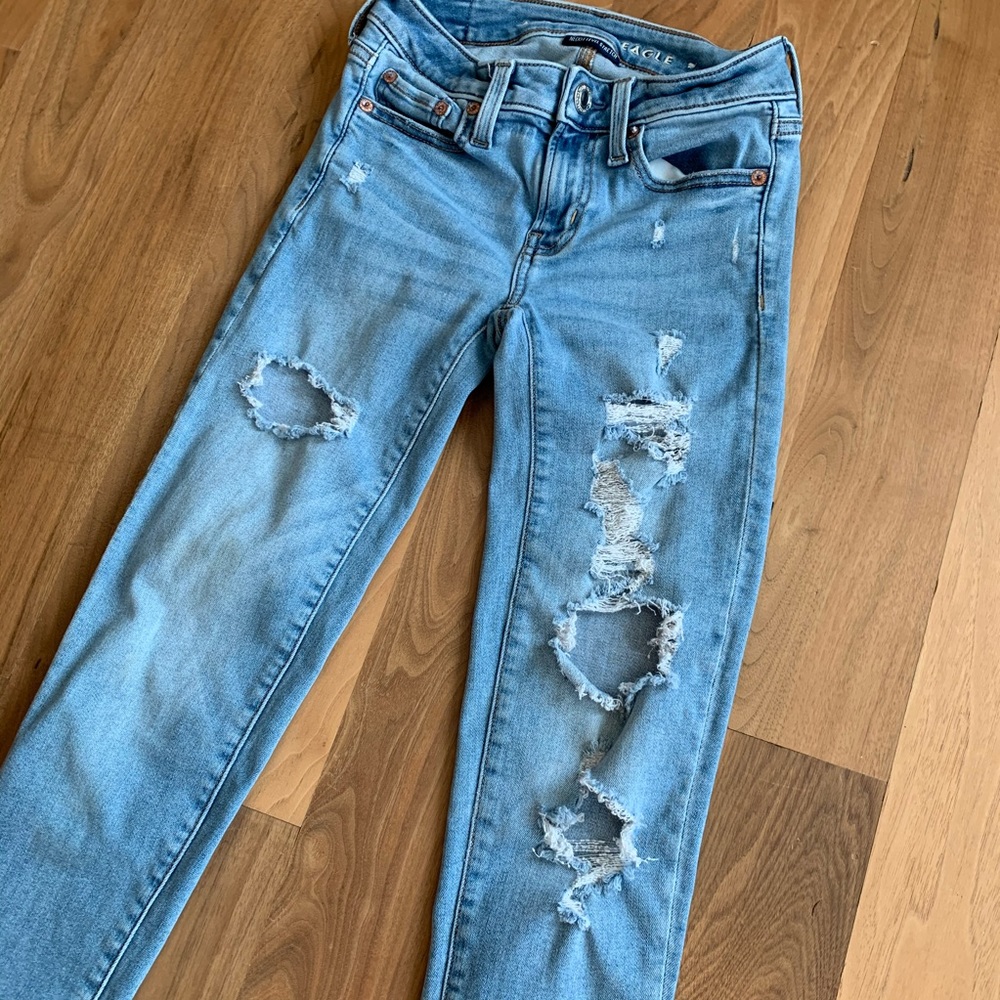American Eagle Jeans Stretch Skinny 00 Short